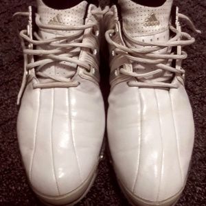 Adidas White 360 Tour Golf Shoes